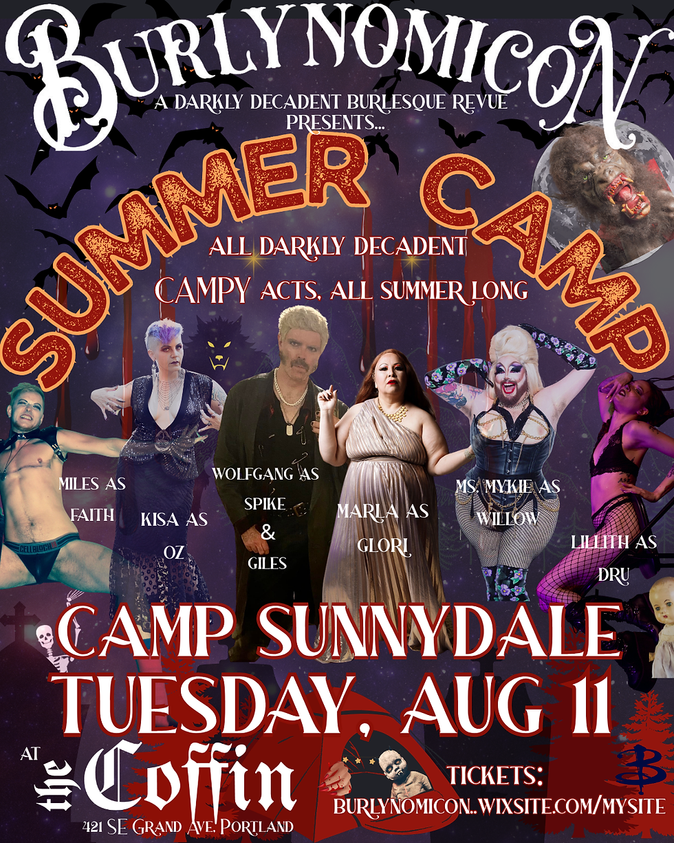 CAMP SUNNYDALE - CAST COLLAGE