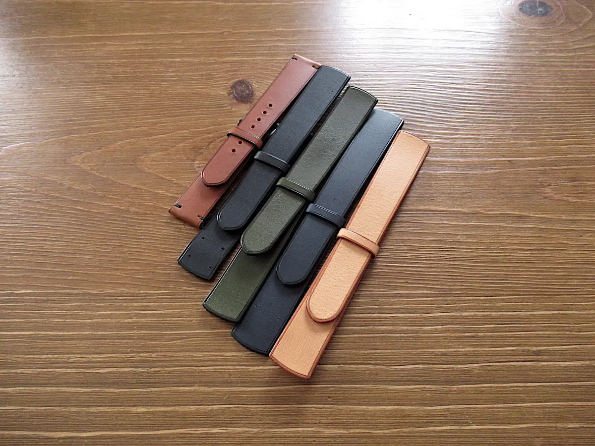 リスシオレザーの時計バンド