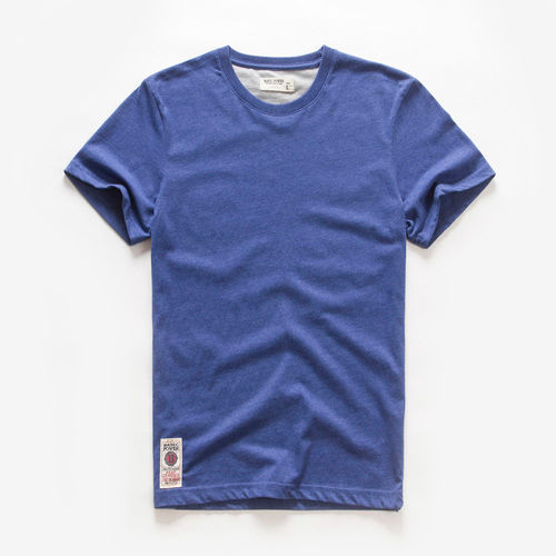 Miniatura: Men's T-shirt Cotton Solid Color t shirt Men Causal O-neck Basic Tshirt Male Hig