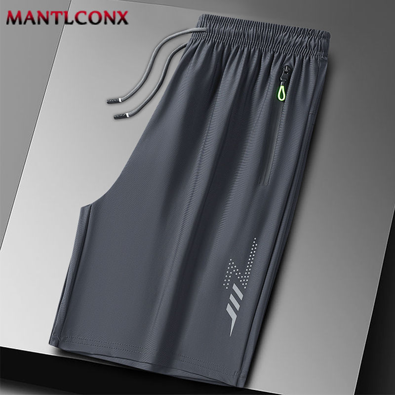Miniatura: Summer Men's Shorts Cool Sportswear Running Sport Shorts Casual Bottoms Gym Fitn