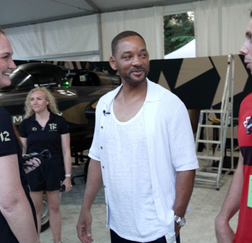 AND THE NEW client Will Smith motorsports marketing