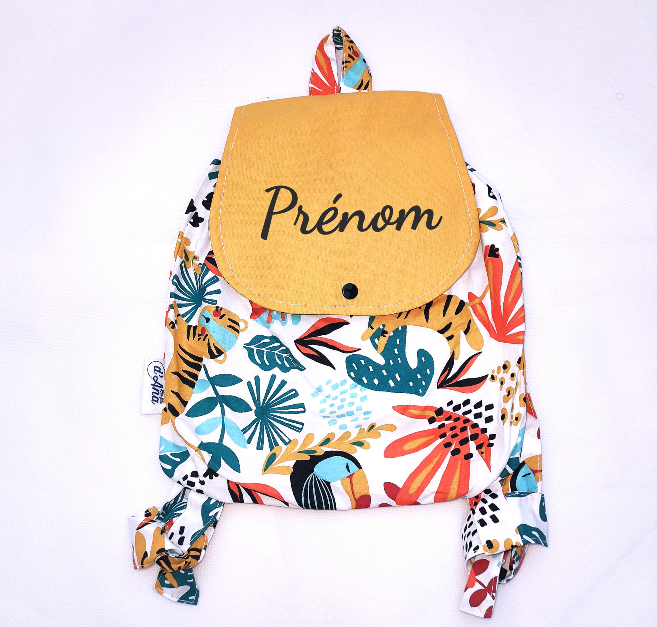 Sac à dos enfant jungle tropicale