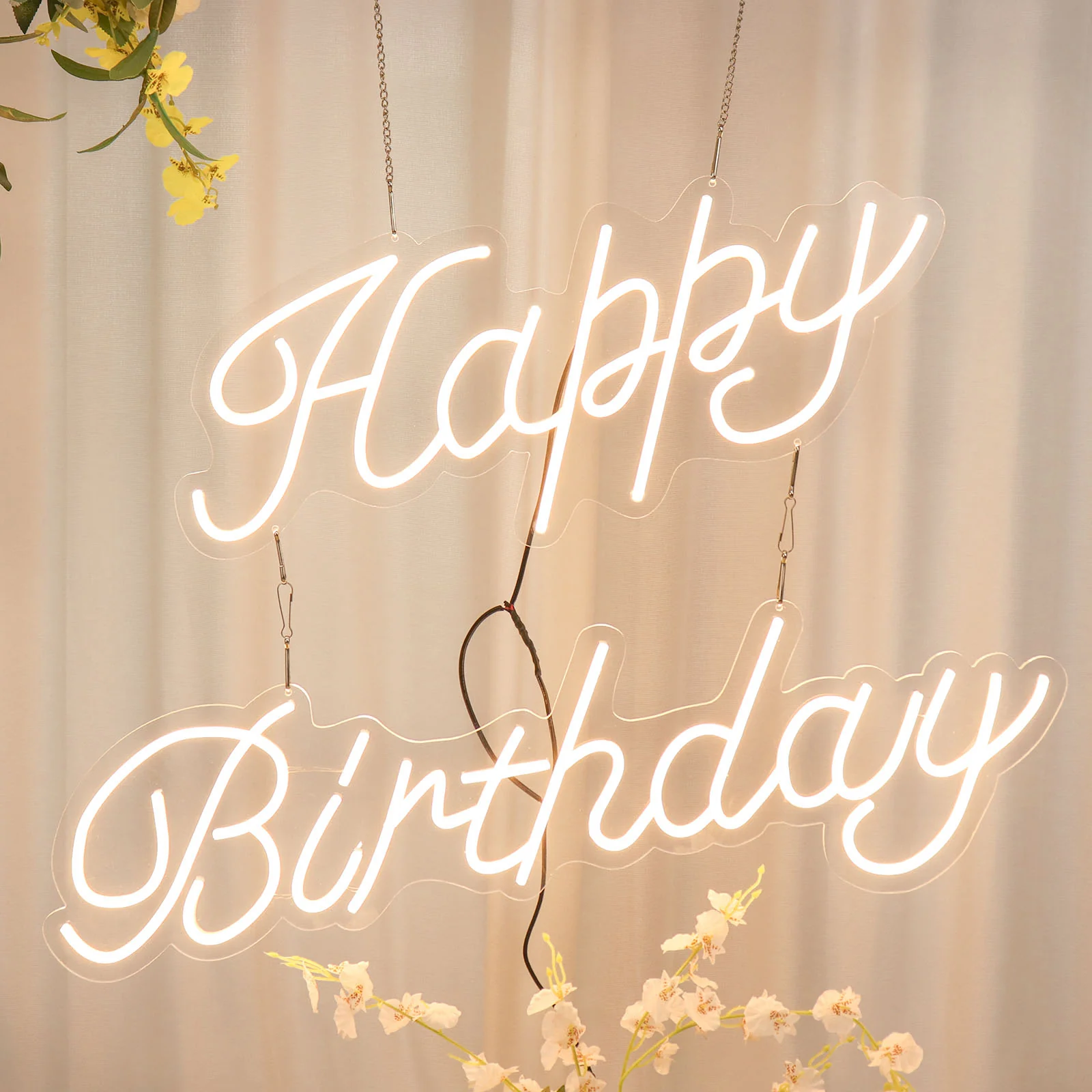 Happy Birthday LED Sign