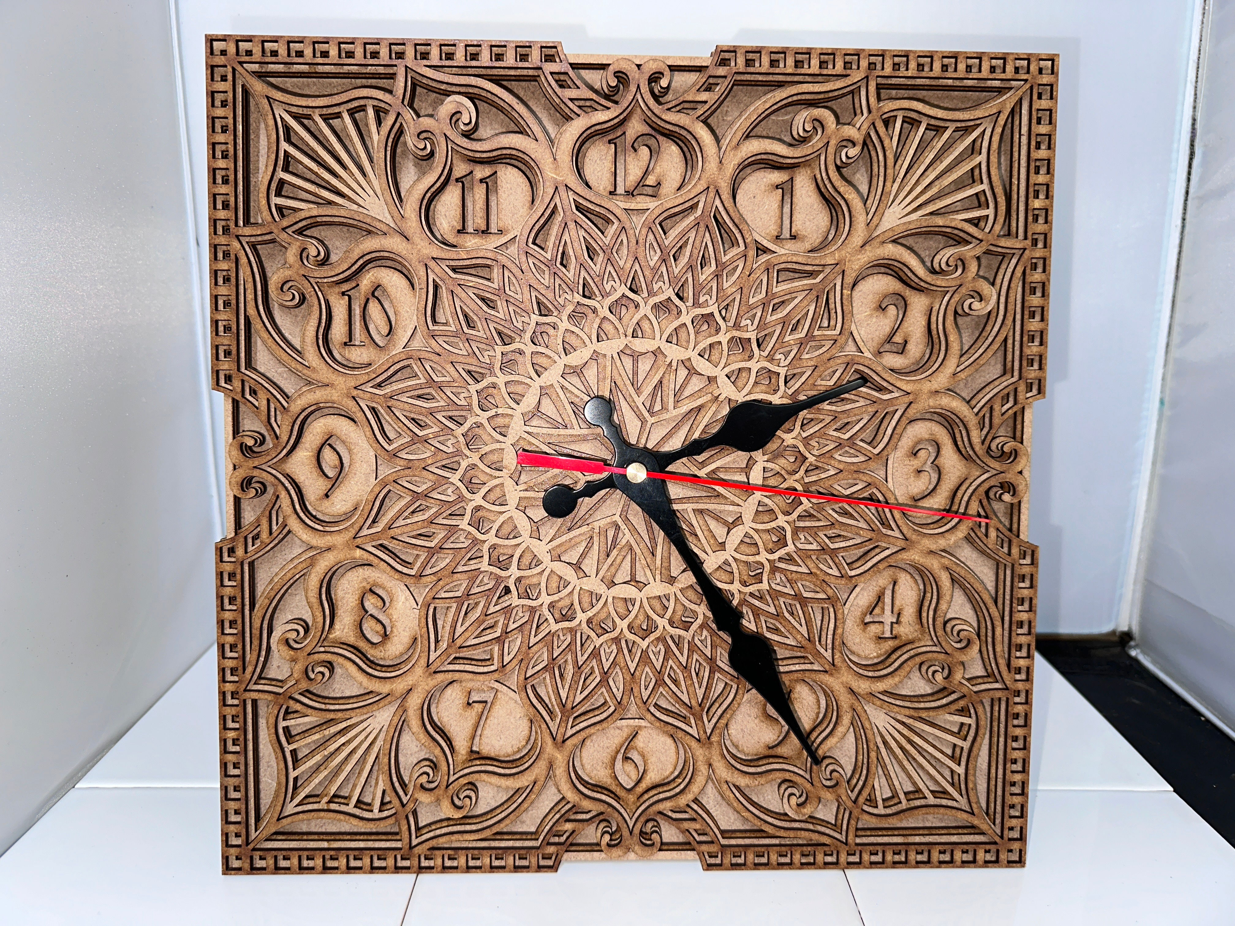 'Gatsby' Mandala clock