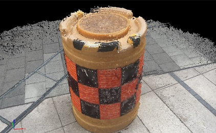 「PIX4Dmapper」で出力したデータ