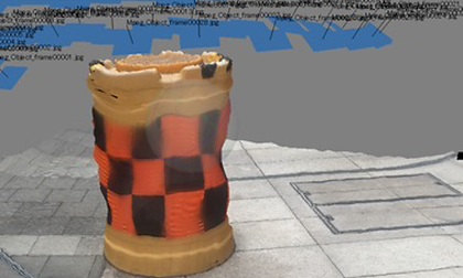 「PIX4Dmapper」で出力したデータ