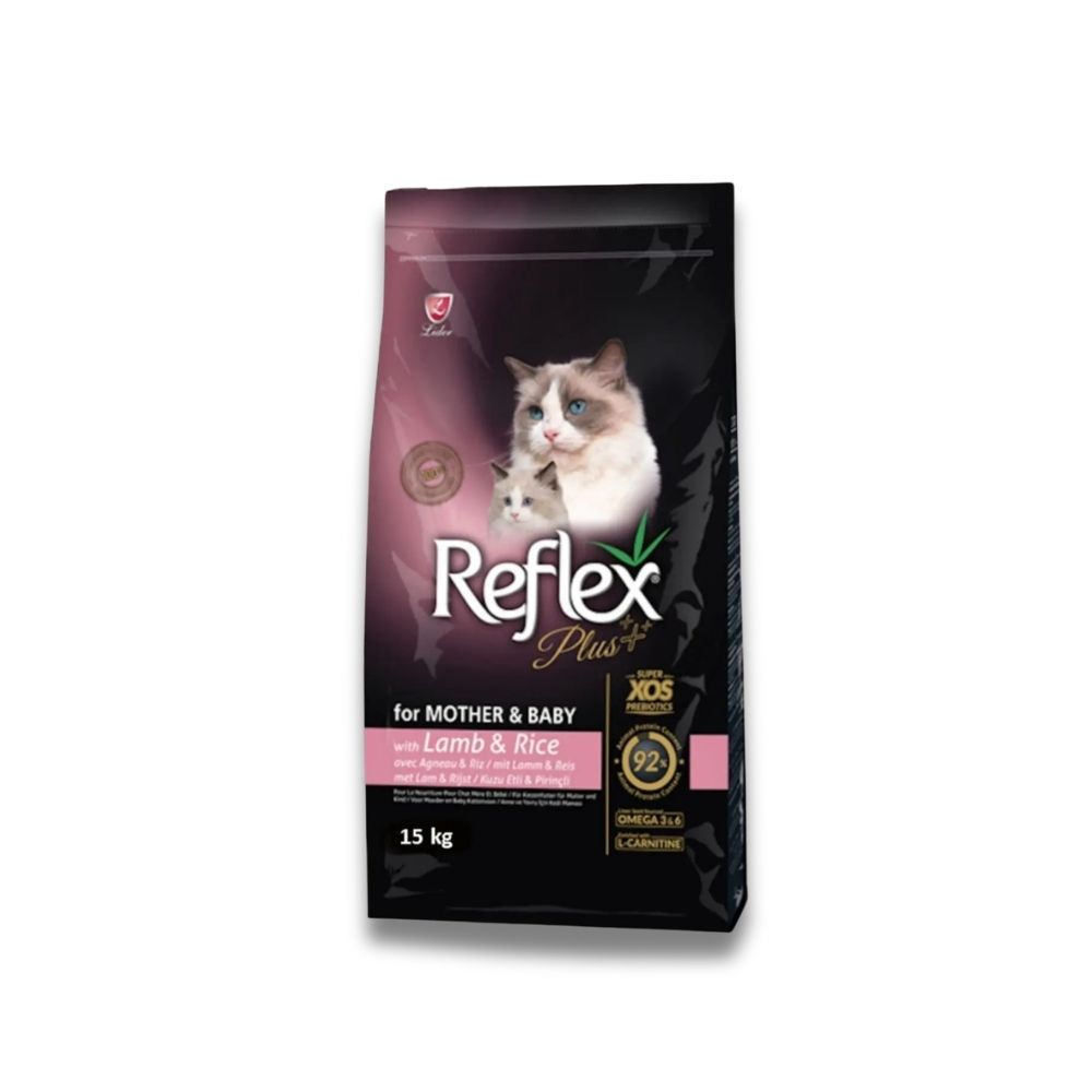 Reflex Plus Mother& Baby Kuzulu Ve Pirinçli Yavru Kedi Maması 15 Kg