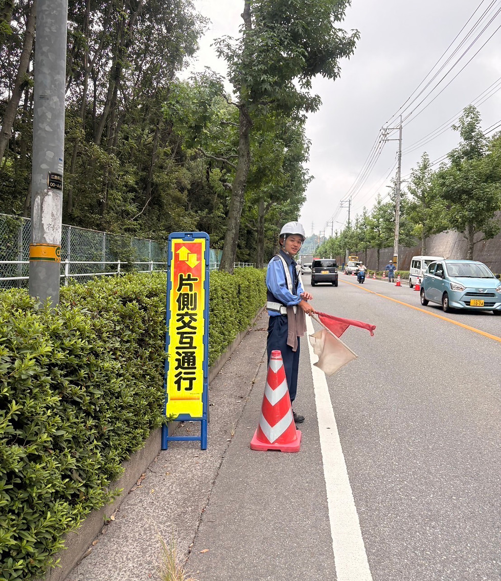 広島県全域で交通誘導警備
