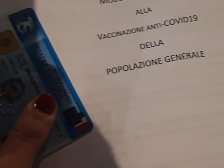 Ce l'ho fatta! Vaccino Moderna