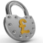 Image of a padlock featuring a pound sign embedded on the front, symbolising the concept of unlocking financial benefits through understanding the remortgaging process.