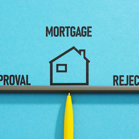Pencils balanced with Approval and Rejection text, illustrating how Beechwood Mortgages in Reading helps self-employed clients navigate the slender margins of UK mortgage approval in 2026.