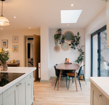 Wooden Floor Installation in Kitchen