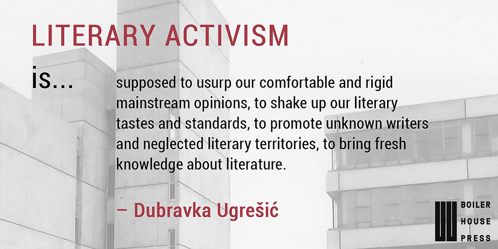 Quotation about Literary Activism