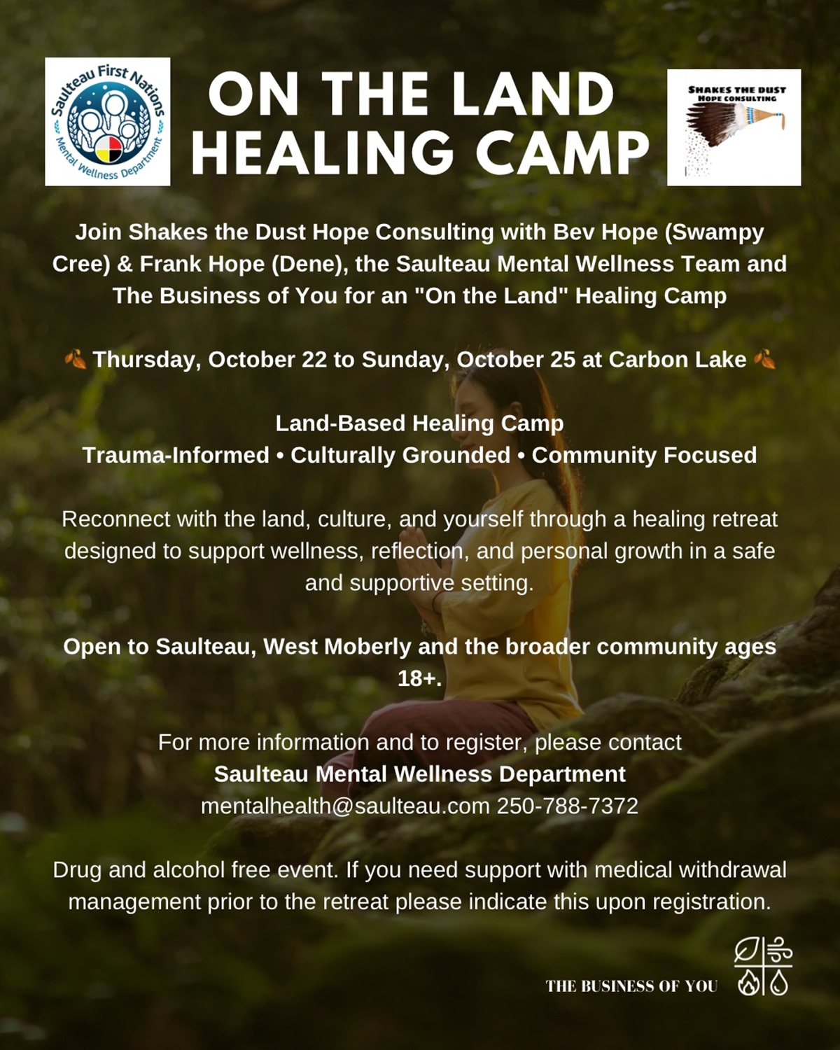 On The Land Healing Camp