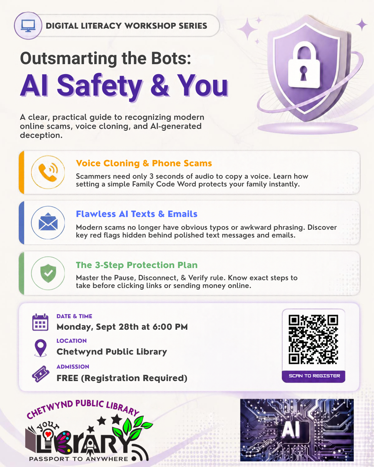 Outsmarting the Bots: AI Safety & You
