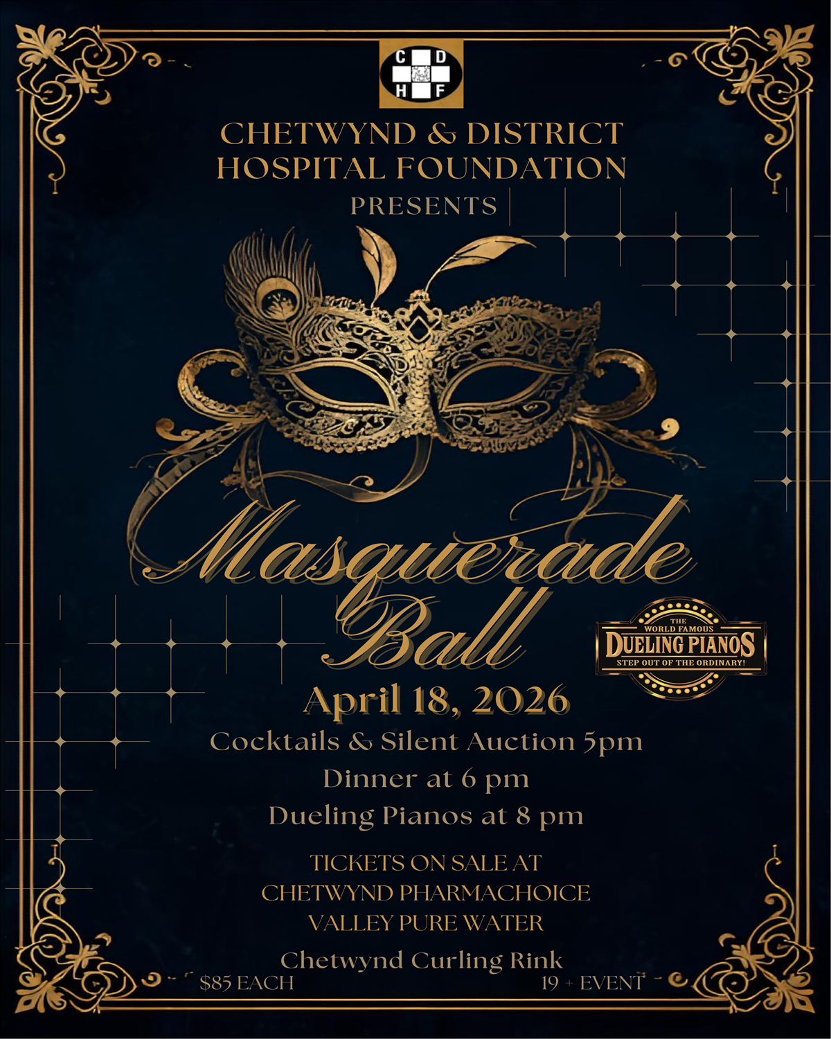 Chetwynd & District Hospital Foundation Masquerade Ball