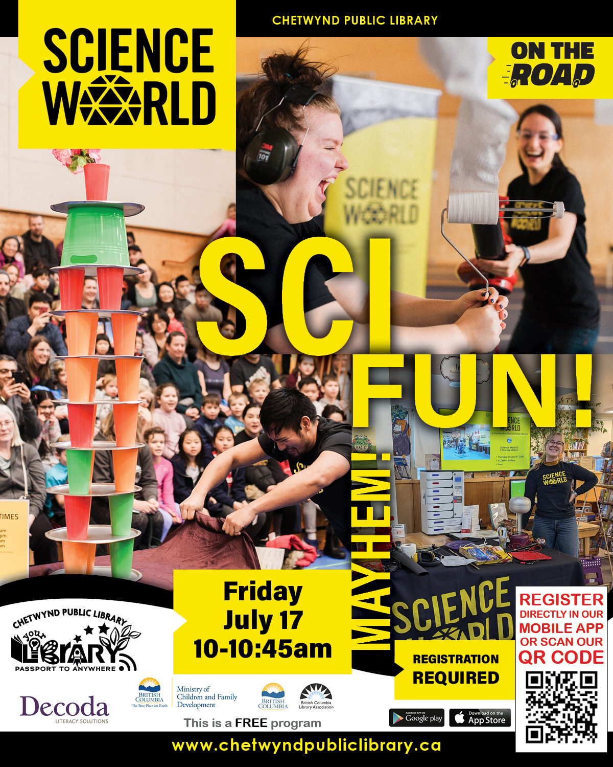 Science World On The Road at the Library