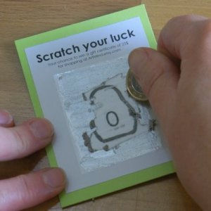 Scratch-Off Lottery Ticket