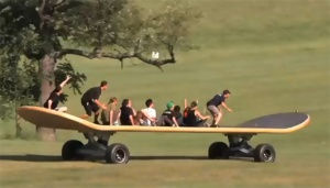 World’s Largest Skateboard