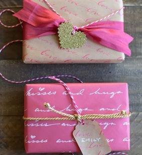 Hand-Written Gift Wrap