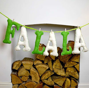 Giant Festive Letters