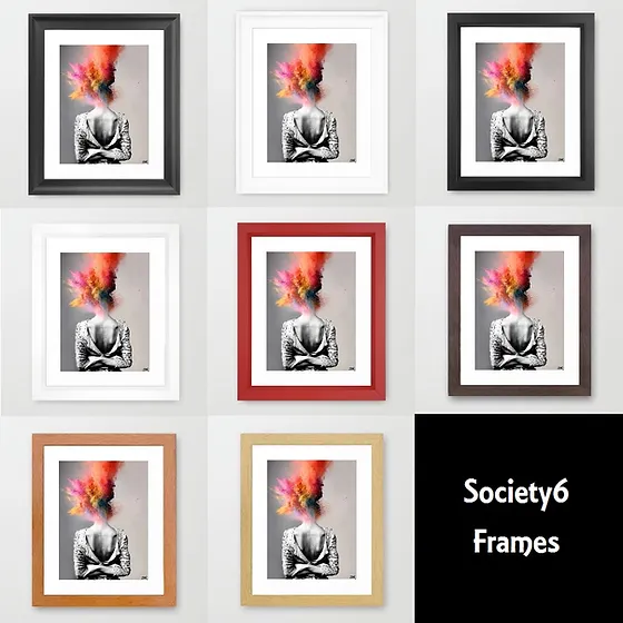wallpapers Society6 Art Print Sizes society 6 framed art print review