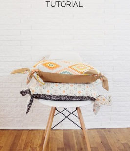 Knotted Corner Pillows