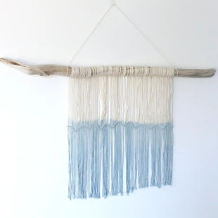 Driftwood & Macrame Wall Hanging