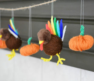 Turkey & Pumpkin Garland