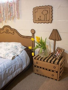 Cardboard Furnishings
