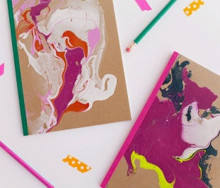 Marbled Notebooks