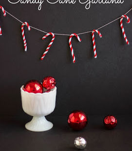 Candy Cane Garland