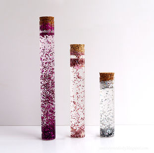 Glitter Snow Tubes