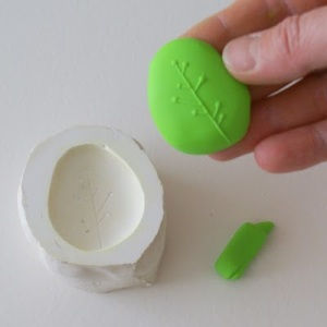 Clay Ring or Brooch