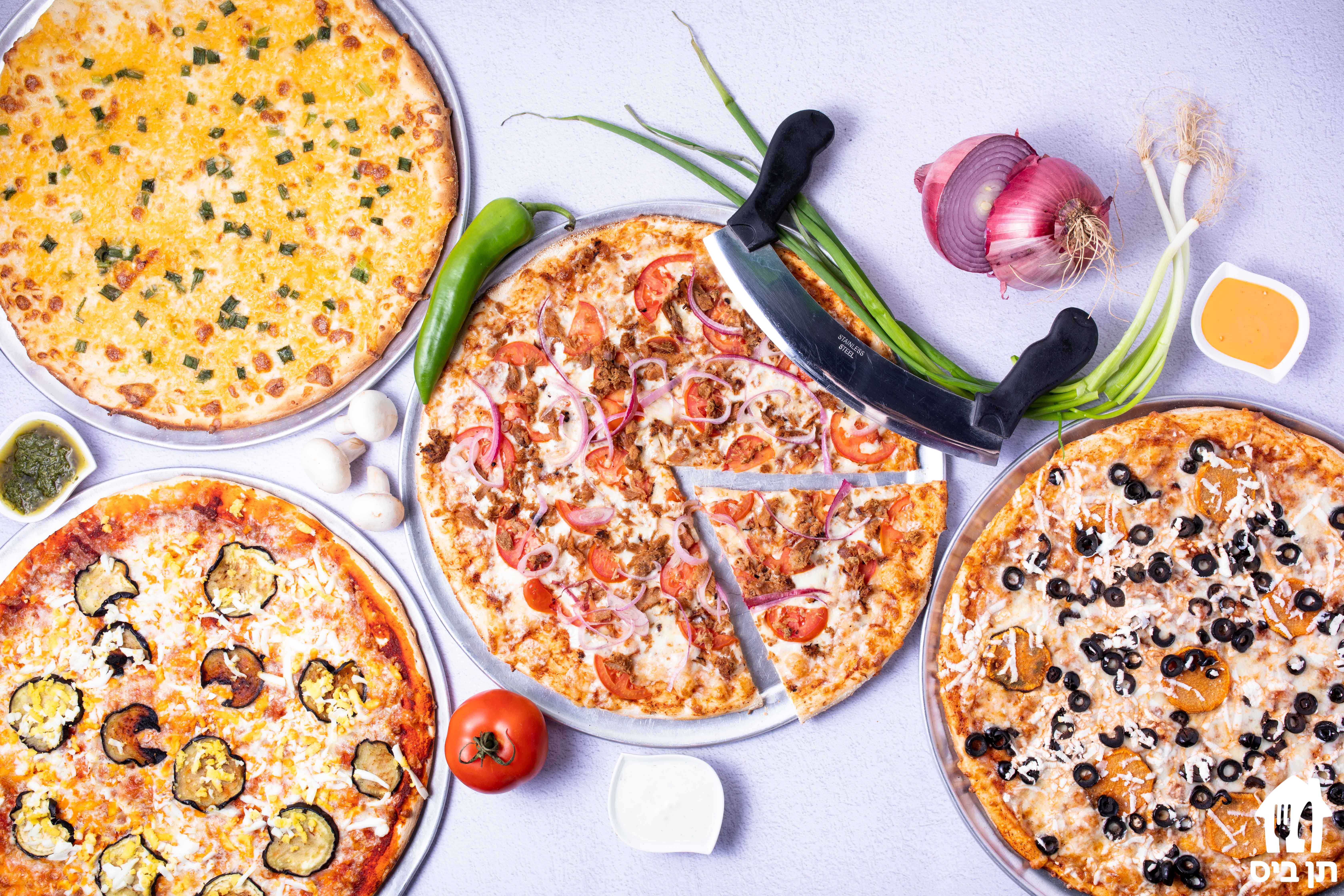 Arranged Food and Objects