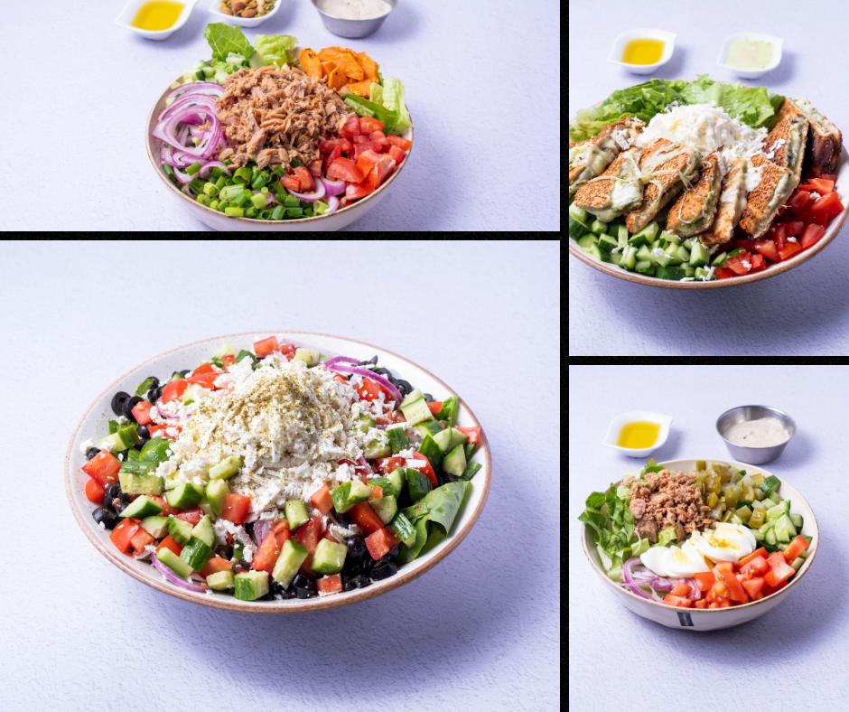 Arranged Food and Objects