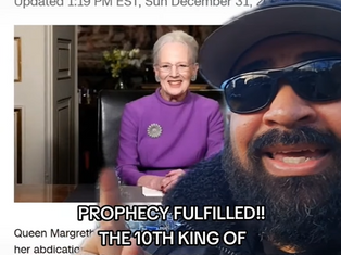 Queen Margrethe of Denmark Abdicates Prophecy I Said To Watch For Fulfilled