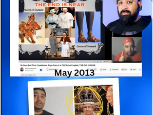 10 yr Prophecy Finally Fulfilled: Denmark Queen Margrethe & Rise Of Revelation 10 Kings