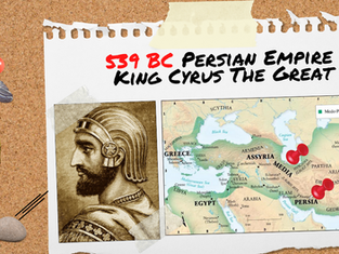 Daniel 2 Prophecy Fulfilled:539 BC Persian Empire King Cyrus The Great-The Silver Chest & Arm