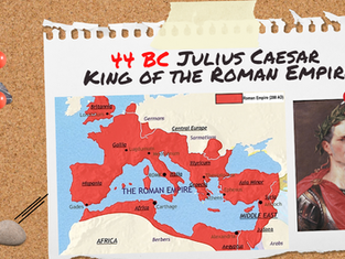 Daniel 2 Prophecy Fulfilled: 44 BC Julius Caesar King of the Roman Empire