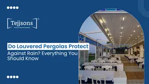 A blog guide on do louvered pergolas protect against rain