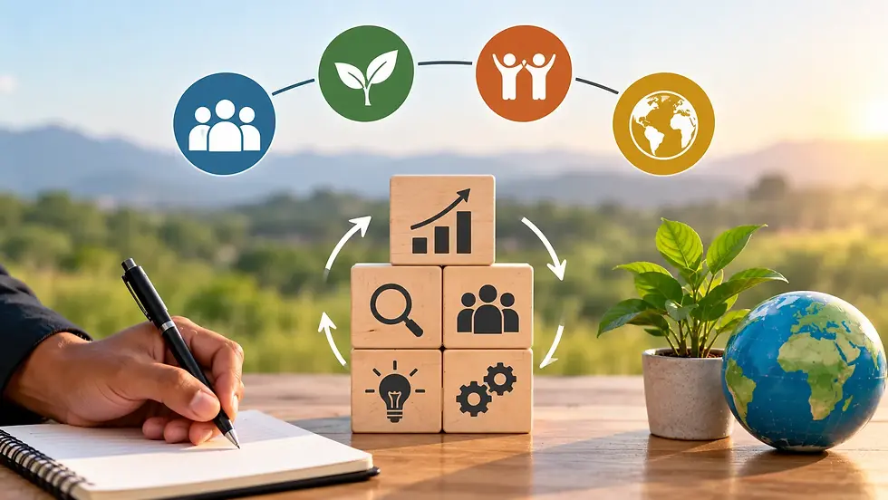 MEAL process linking people, learning and sustainable growth
