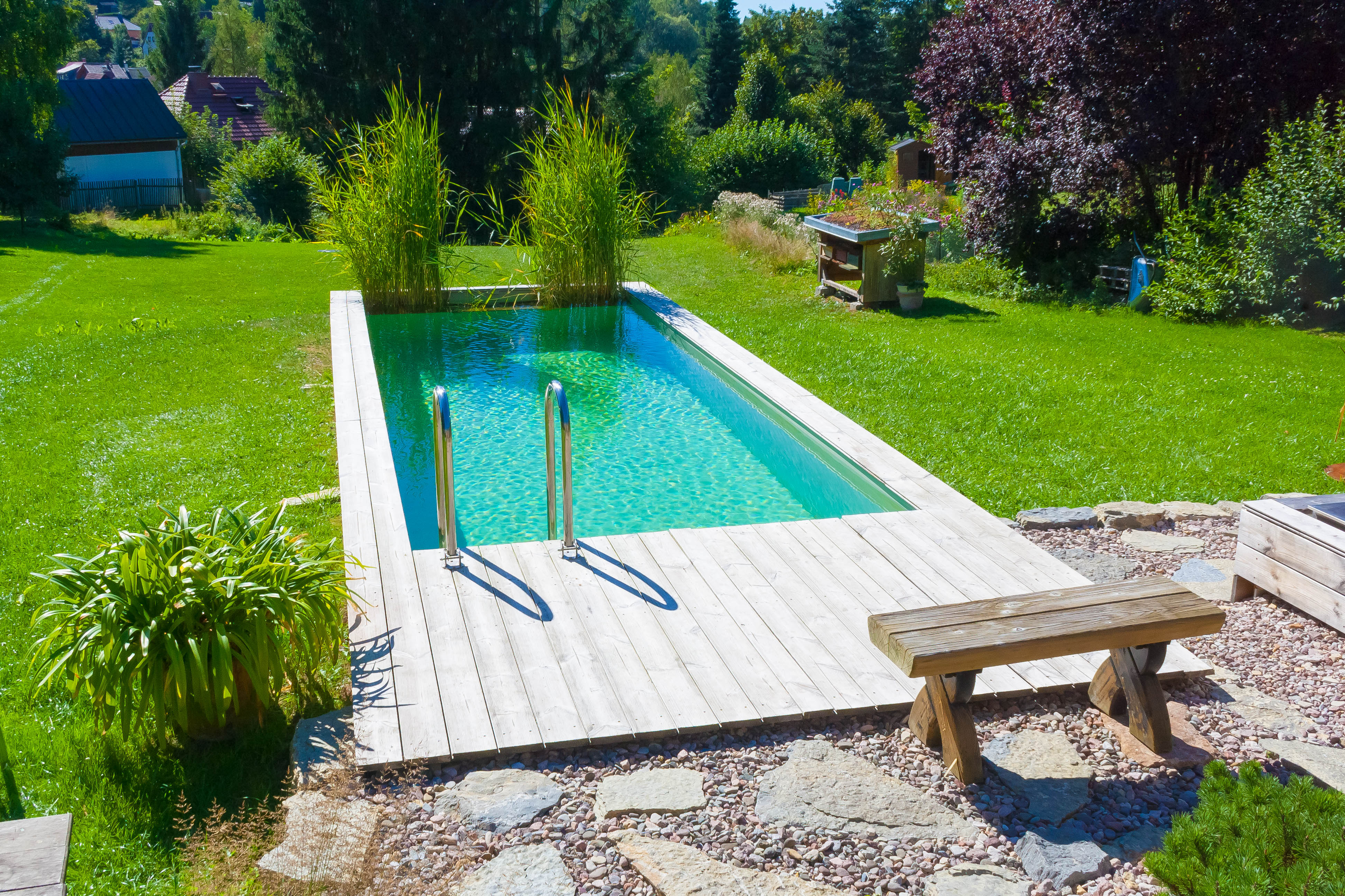AQUANTKompaktSchwimmteiche für kleinste Grundstücke