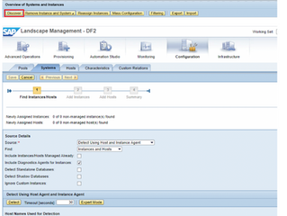 SAP LVM Add custom instance
