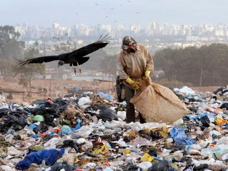 Geração de lixo sobe 11% no Brasil em uma década.