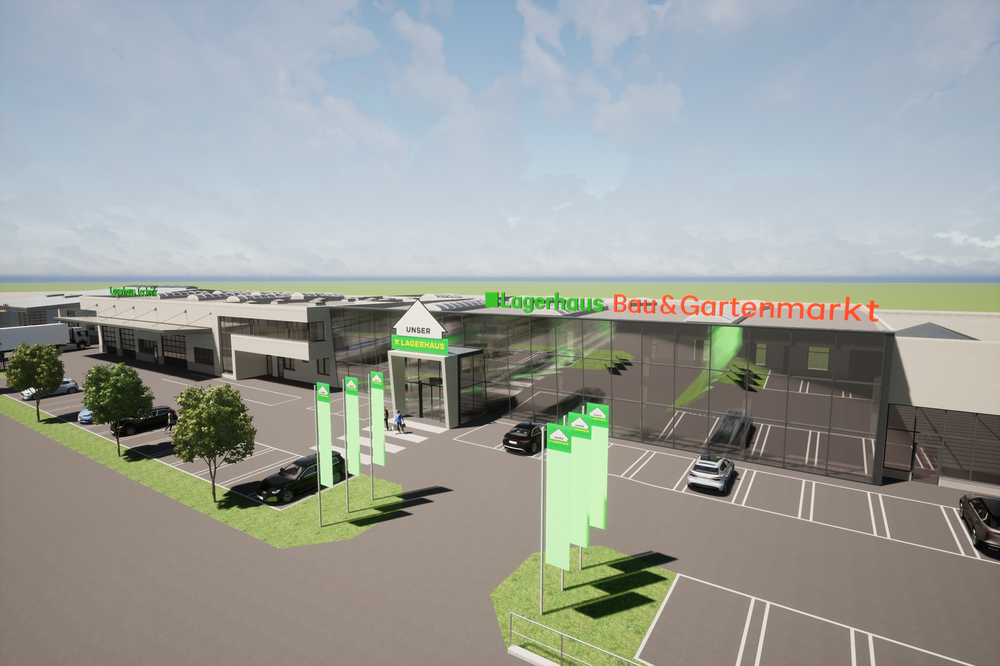 Neubau Raiffeisen Lagerhaus St. Valentin