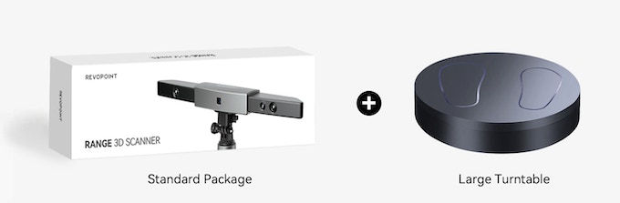 Thumbnail: Revopoint RANGE 3D Scanner+Turntable