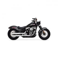 vance & hines eliminator 300 slip-on pcx mufflers chr - 18-23 M8 Softail