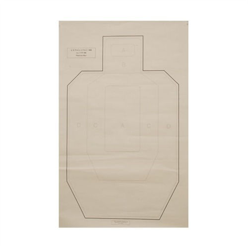 NTC IPSC pisztoly lőlap (10db)