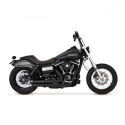 vance & hines 2-1/2" bigshots staggered pcx exhaust blk - 06-17 Dyna
